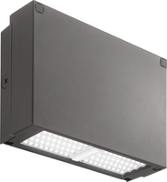 LED Wall Pack, 5000K, 120-277V, Photocell, Dark Bronze Finish