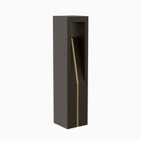 Cubicle BOLLARD 12V 24IN 3000K AL GT - 6705-27BZ