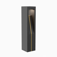 Cubicle BOLLARD 12V 24IN 3000K AL GT - 6705-30GT