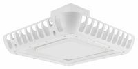 LED Gas Station Canopy Light - Recessed Mount - Selectable 100/80/60/40 Watts - Max 15000 Lumens - 5000K Daylight - 120-277V