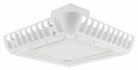 LED Gas Station Canopy Light - Recessed Mount - Selectable 100/80/60/40 Watts - Max 15000 Lumens - 5000K Daylight - 120-277V