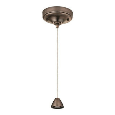 Bullet LED Mini-pendant Fitter Polished - MDPB BZ M6