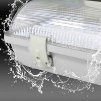 LED 4 Foot Vaportight - Watt Selectable 50W/35W/25W- Up to 6900 Lumens - Color Selectable 35K/40K/50K - 120-277V - Ceiling or Conduit Mount - With PIR Motion Sensor