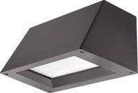 LED Trapezoid Wallpack with 18W Emergency Battery Back-Up, 6000 Lumens, 4000K, Forward Throw Beam, 120-277V, Bronze Finish - WST LED P3 40K VF MVOLT E20WC DDBXD