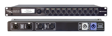 VIA,Rack Mount,12-Ports,RJ45 EtherCON,OpticalCON Duo,PoE   Enabled