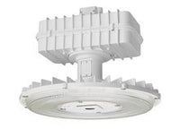 Round industrial high bay,50,000LM,Glass lens,Wide distribution,120V-277V,Generic driver 0-10V dimming,5000K,80 color rendering index,White, super durable