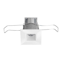 Mini LED Downlight, 12V, Square, 300 Nominal LM, 4000K, 80+ CRI, Spot, Environment, White