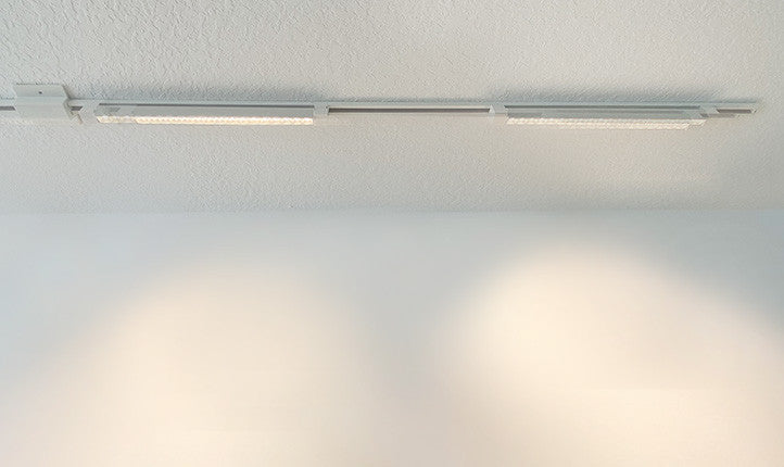 Light Bar Style LED Track Head Only  - 3 Foot - Black Finish - 30 Degree Beam - 2880 Lumens - 3000K Soft White - 45 Watt - Dimmable - 3 Contact Halo Style