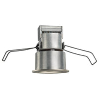 Mini LED Downlight, 12V, Round, 300 Nominal LM, 4000K, 80+ CRI, Narrow Flood, Environment, Satin Nickel