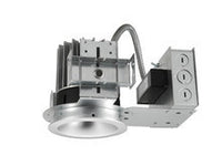 4IN L-Series New Construction Downlight, Single Wall Wash, Black Diffuse, White Flange