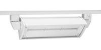 Trac-Master Close-to-Trac LED Wall Wash/Flood, TEK Adapter, 3500K, 80 CRI, Phase Dimmable, White