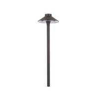 Smart Color Changing LED Tiki Path Light in Aluminum Bronze