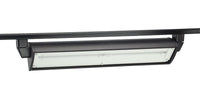 Trac-Master Close-to-Trac LED Wall Wash/Flood, 3500K, 80 CRI, Phase Dimmable, Black