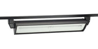 Trac-Master Close-to-Trac LED Wall Wash/Flood, 4000K, 80 CRI, Phase Dimmable, Black