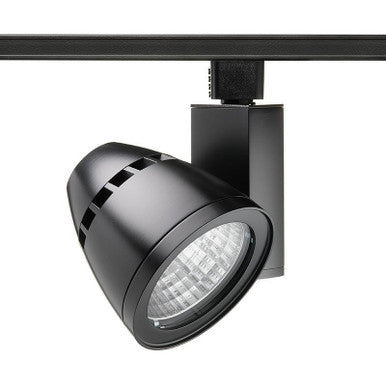 Trac-Master Conix II LED, HTEK Adapter, Generation 2, 3000K, 80 CRI, On/Off (Non-Dimming), Narrow Flood, Black