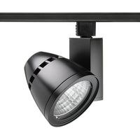 Trac-Master Conix II LED, HTEK Adapter, Generation 2, 3000K, 80 CRI, On/Off (Non-Dimming), Narrow Flood, Black