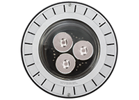 Hydrel Well Light Retrofit LED Lamp Module Only - M9700C series for Hydrel M9700, 9100 and 9350, Performance Package 4 - high, 5000K, Narrow spot, Flat Lens Clear - LED Retrofit Module Only - Driver NOT included