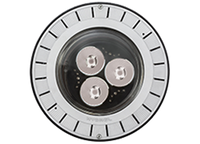 Retrofit LED Module and Driver For Hydrel Well Light, Package 3 - medium lumen, 5000K, Flood, Flat Lens Clear