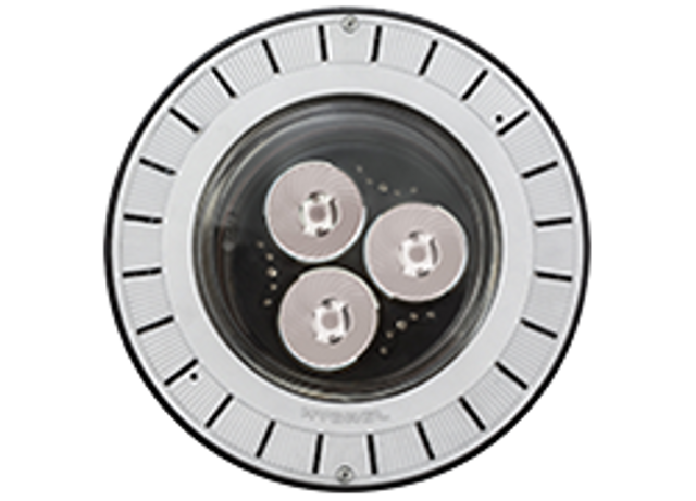 Hydrel In-Grade Luminaire M9700, 9100 and 9350 Retrofit LED Lamp - M9700C, LED, Performance Package 4 - high, 4000K, Medium flood, Flat Lens Clear - LED Retrofit Module Only - Driver NOT included