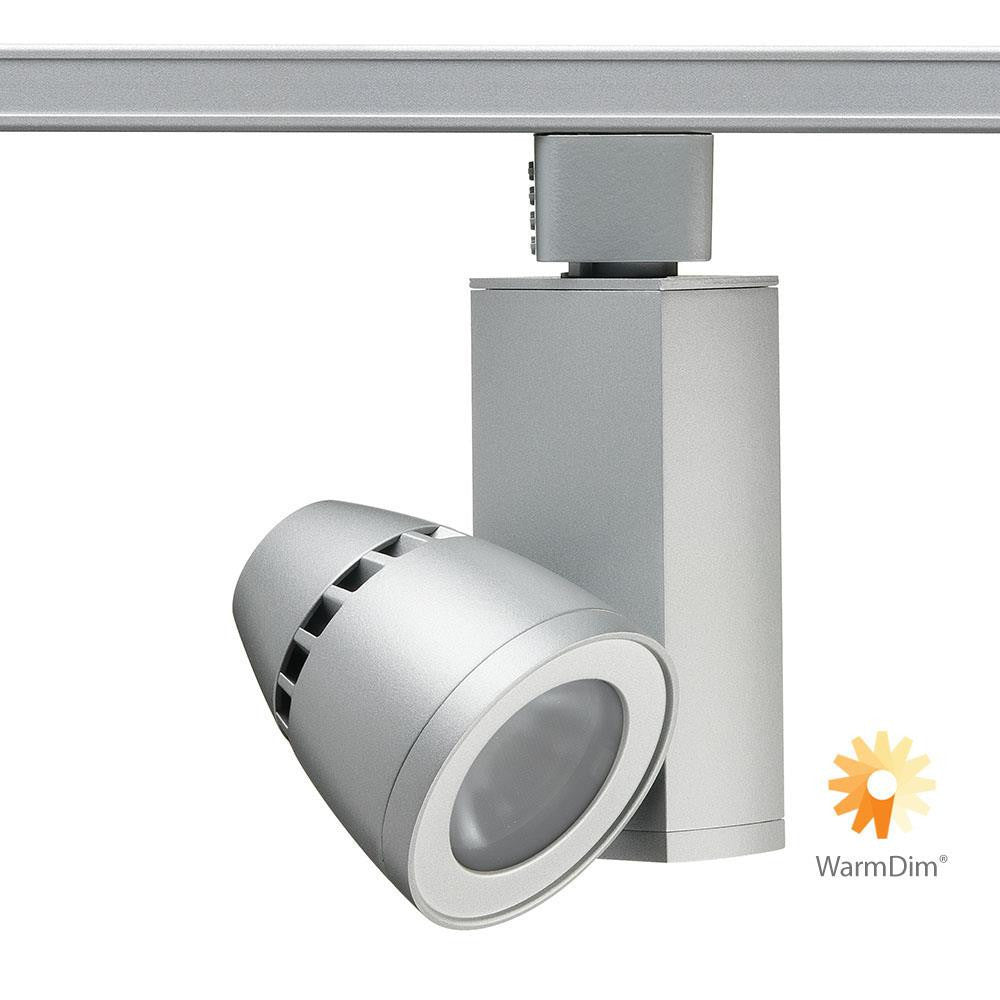 Trac-Master Conix II LED, Generation 3, 3000K, 80 CRI, Phase Dimmable, Narrow Flood, Silver