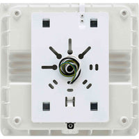 LED Square Garage Canopy Light - Watt Selectable 60W/40W/25W - Up To 7400 Lumens - Ceiling or Conduit Mount - 4000K Neutral White - 120-277V - White - With Z10 Receptacle