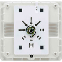 LED Square Garage Canopy Light - Watt Selectable 60W/40W/25W - Up To 7400 Lumens - Ceiling or Conduit Mount - 4000K Neutral White - 120-277V - Bronze - With Z10 Receptacle