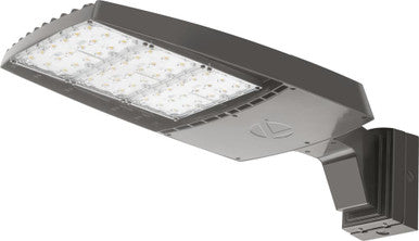 RSX LED Area Light, Size 3, 42630 Lumens.,5000K ,IES type IV forward throw,347-480V,Mast arm adaptor, integral,Dark bronze finish, super durable