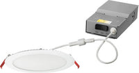8 Inch Wafer Thin LED Down-Light, Color Selectable - 27K/30K/35K/40K/50K, 90+ CRI, Matte White