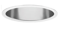 LBR 8IN Round Retrofit Housing, Switchable Lumens, Switchable CCT, Clear, Semi-Specular Chrome Trim, Medium Wide Light Distribution, 120-277V, Dimming 0-10V, Quick Disconnect Plugs - Model LBR8 ALO2 SWW1 AR LSS MWD MVolt UGZ QDS
