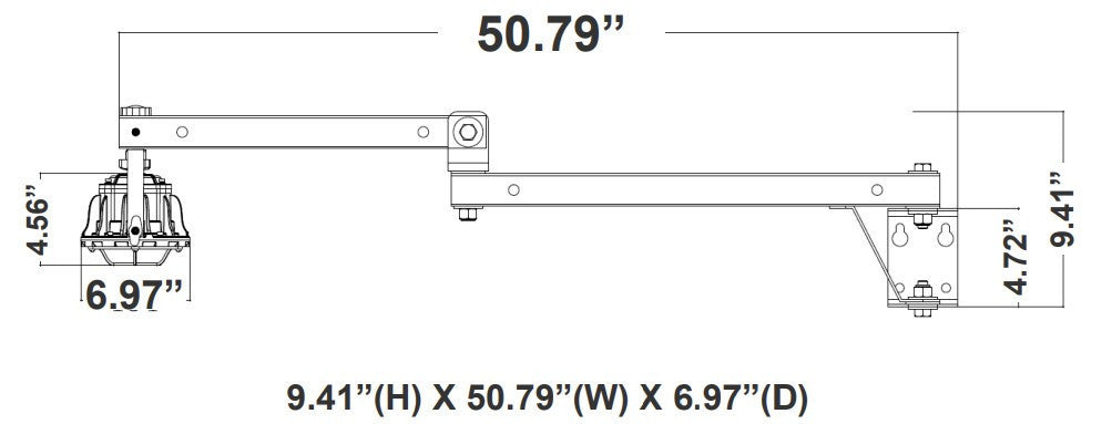 Loading Dock Light Fixtures With E26 Socket (Bulb Sold Separately) - Plug In 120V