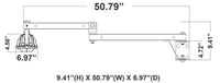 Loading Dock Light Fixtures With E26 Socket (Bulb Sold Separately) - Plug In 120V