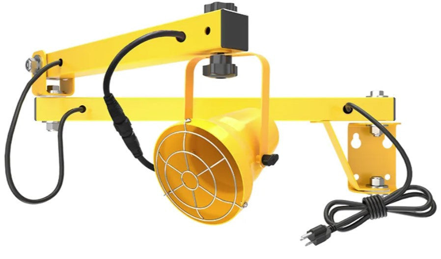 Loading Dock Light Fixtures With E26 Socket (Bulb Sold Separately) - Plug In 120V