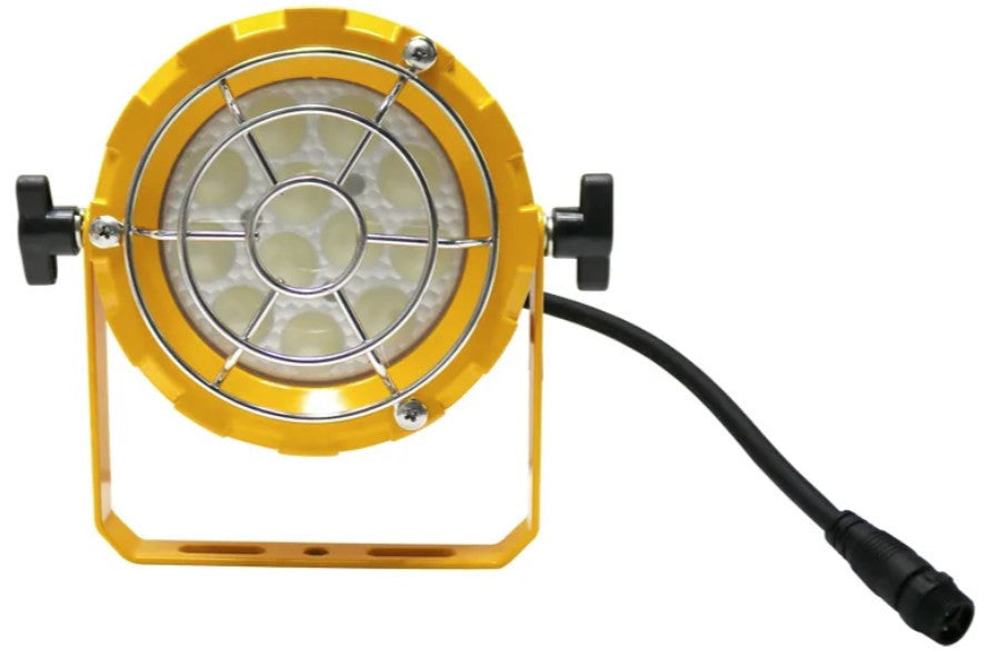 Loading Dock Light Fixtures With 30 Watt Integrated Round LED - 3300 Lumens - 6000K Daylight - Plug In 120V