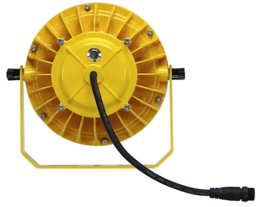 Loading Dock Light Fixtures With 60 Watt Integrated Round LED - 6600 Lumens - 6000K Daylight - Plug In 120V