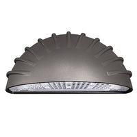 45 Watt LED Half Moon Wall Pack - 6300 Lumens - 5000K Daylight - 120-277V - Bronze Finish - Photocell