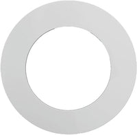 LBR Goof Ring 9 3/4 Inch to 10 3/4 Inch, White Plastic - LBRGR910 WR U