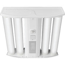 I-BEAM IBG Configurable LED High Bay, 15, 000LM, Standard efficiency, Less lens, General distribution, 120V-277V, Generic driver 0-10V dimming, 4000K, 90 color rendering index, Iota 20W emergency battery pack