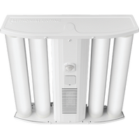I-BEAM IBG Configurable LED High Bay, 48, 000LM, Standard efficiency, Acrylic Frosted Lens, General distribution, 120V-277V, Generic driver 0-10V dimming, 4000K, 80 color rendering index, White