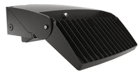 LED Uplight Adjustable Wallpack - Multi Watt Selectable 20W/30W/40W - Color Selectable 30K/40K/50K - Built-in Photocell with Switch - Bronze Finish - 0-10V Dimmable - 120-277V