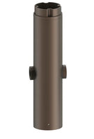 Modular Post System Aluminum 1 Foot Section With Double 1/2