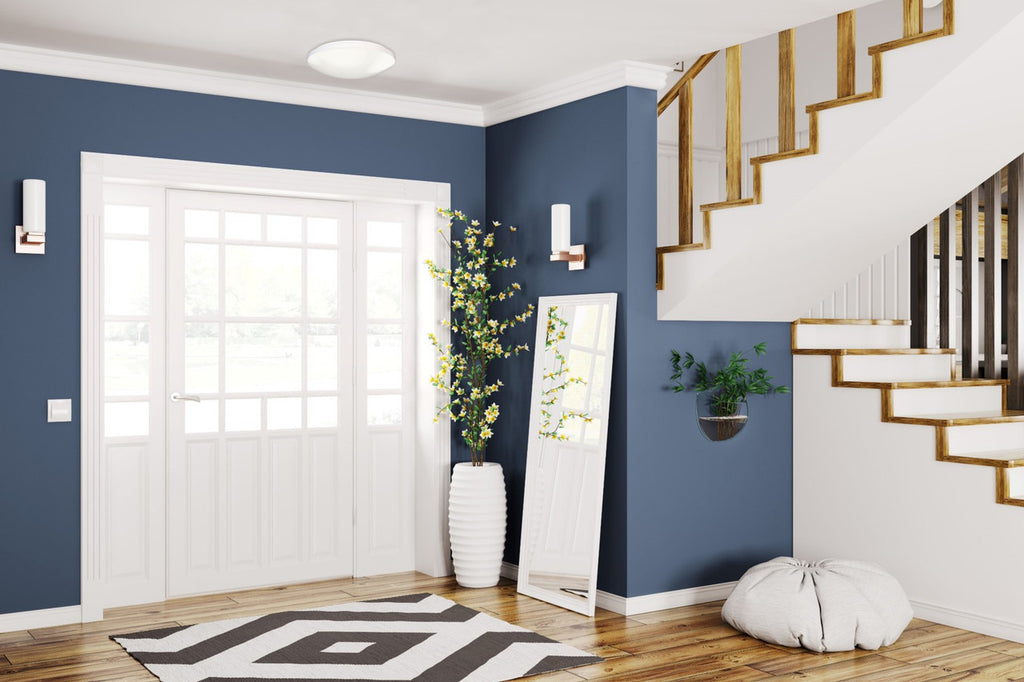 11 Inch Round, LED, Switchable, Flush Mount, 11IN, Switchable CCT ? 2700K, 3000K, 3500K, 4000K, 5000K, 90+ CRI, White &Black Trim Ring - FMLR 11IN SWW5 90 CRI WBT M4