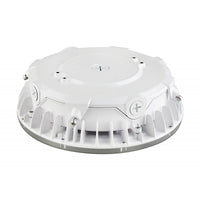 LED Halo Canopy Light with Motion Sensor - 100W - 14000 Lumens - 120-277V - Color Temperature Selectable 30K/40K/50K - White Finish