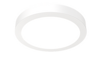 Juno SlimBasics SurFace Mount - Round, 4IN, 30K, 40K, 50K 90 CRI, White Finish
