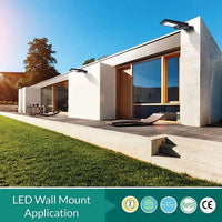 LED Dusk to Dawn Outdoor Solar Lights - Post or Wall Mounted - Choose from Multiple Wattages
