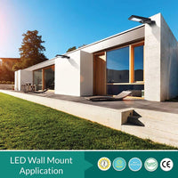 LED Solar Dusk to Dawn Light - 40 Watt - 6000 Lumens - 5000K Daylight - Wall or Post Mount - with Programmable Motion Sensor