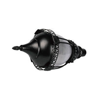 LED Designer Post Light - Small - Selectable 100/80/60 Watt - 11000 Max Lumens - Color Selectable 30K/40K/50K - 120-277V - Black - Fits Up to 3 Inch Pole Top
