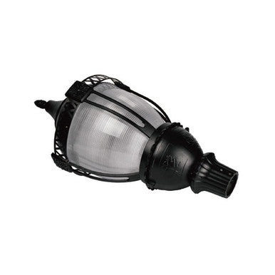 LED Designer Post Light - Small - Selectable 100/80/60 Watt - 11000 Max Lumens - Color Selectable 30K/40K/50K - 120-277V - Black - Fits Up to 3 Inch Pole Top