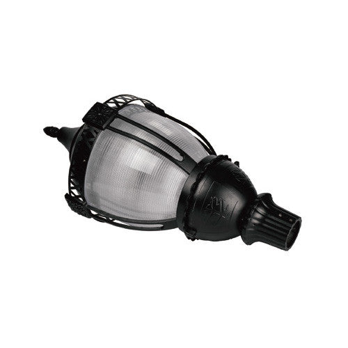 LED Designer Post Light - Small - Selectable 100/80/60 Watt - 11000 Max Lumens - Color Selectable 30K/40K/50K - 120-277V - Black - Fits Up to 3 Inch Pole Top