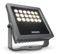 Color Kinetics VAYA Flood, 100-240V, 30 Degree0K LED, 15 Degree, Gray, Surface Mount, UL - Special Order