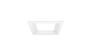 EVO 4IN Square Patient Downlight,4000K, 2000LM,277V,Eldoled Eco-Drive 0-10V 1% Dim Level,Chicago Plenum ,Fixture Housing